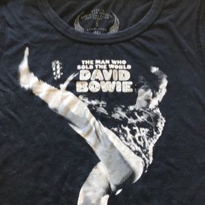 David Bowie vintage styled tee